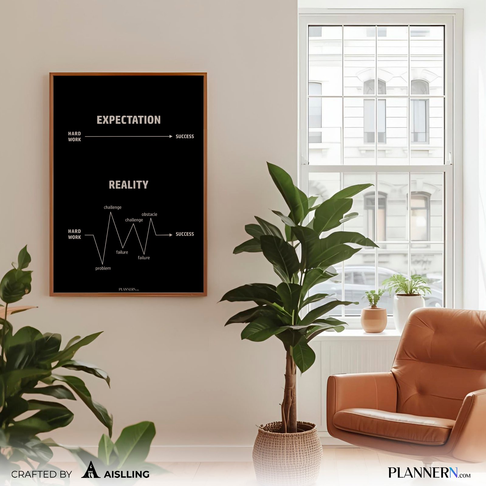 EXPECTATION and REALITY | POSTER| Digital Download