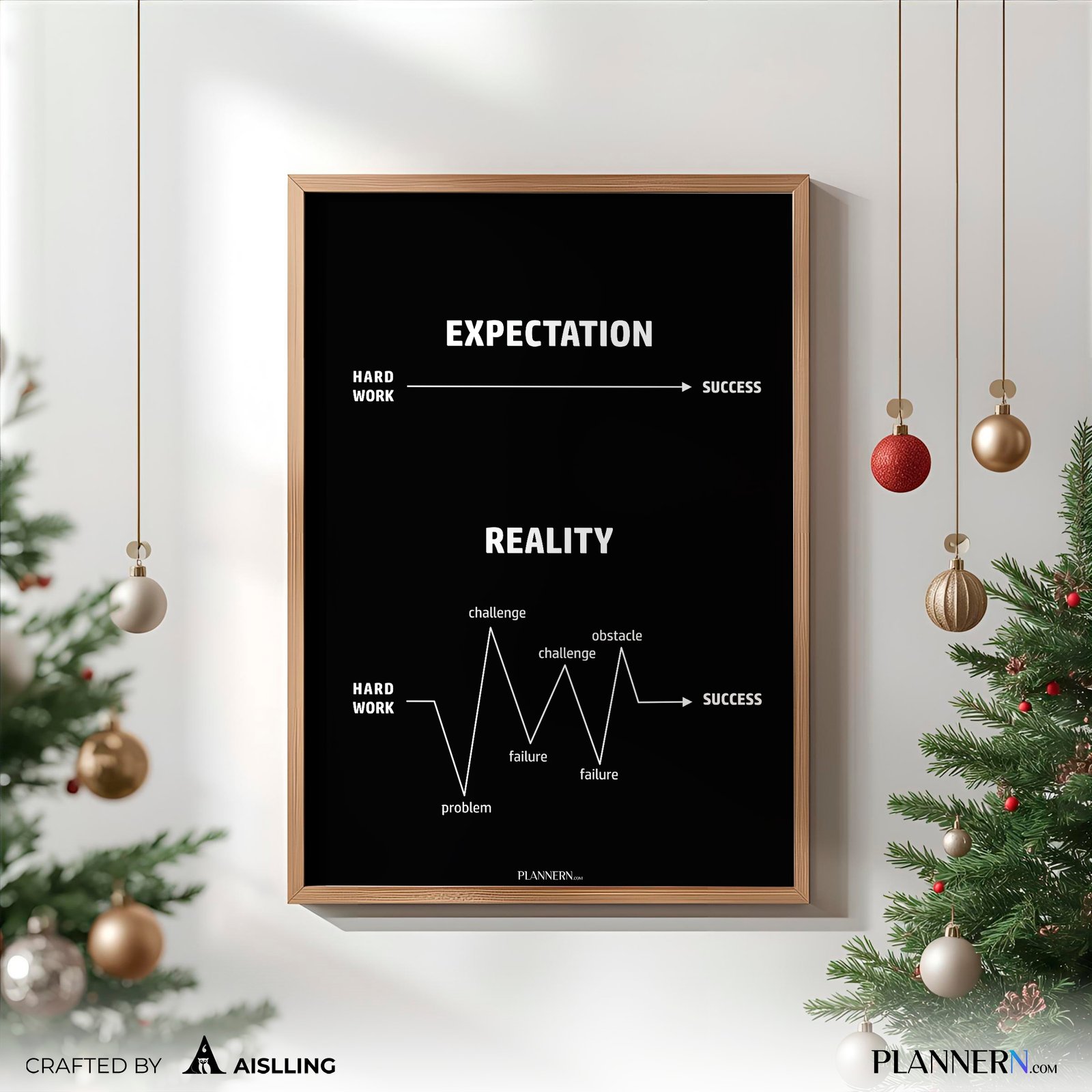 EXPECTATION and REALITY | POSTER| Digital Download