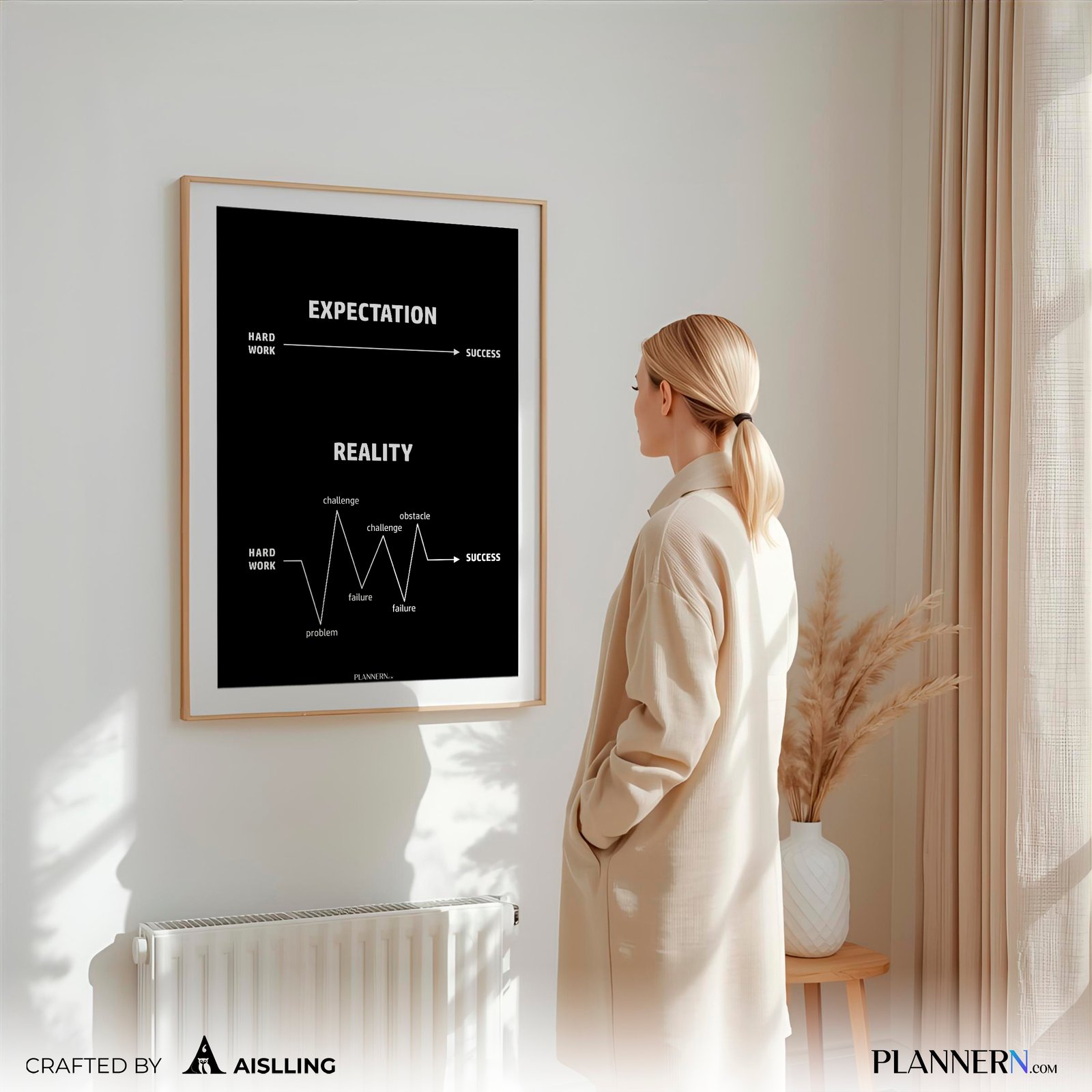 EXPECTATION and REALITY | POSTER| Digital Download