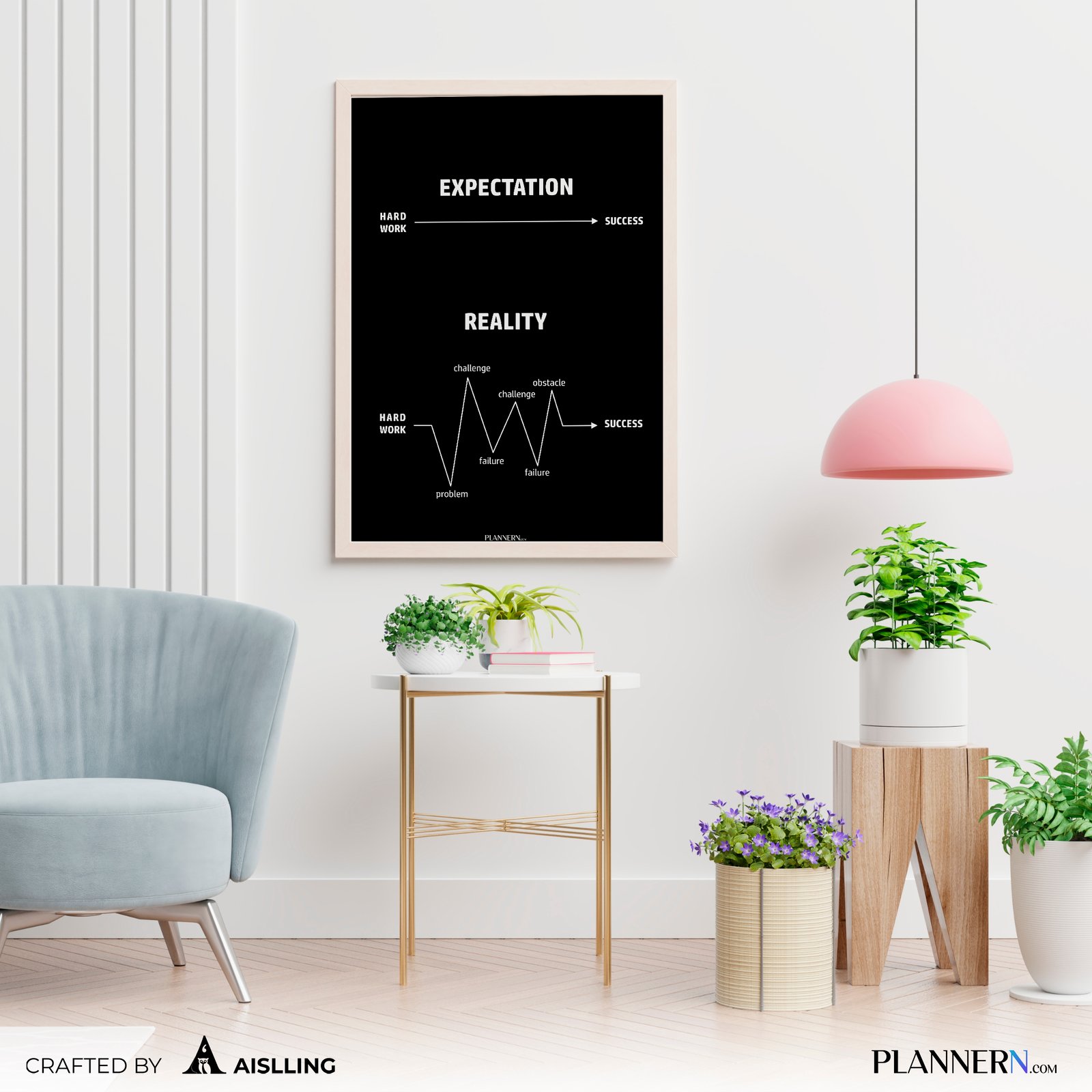 EXPECTATION and REALITY | POSTER| Digital Download