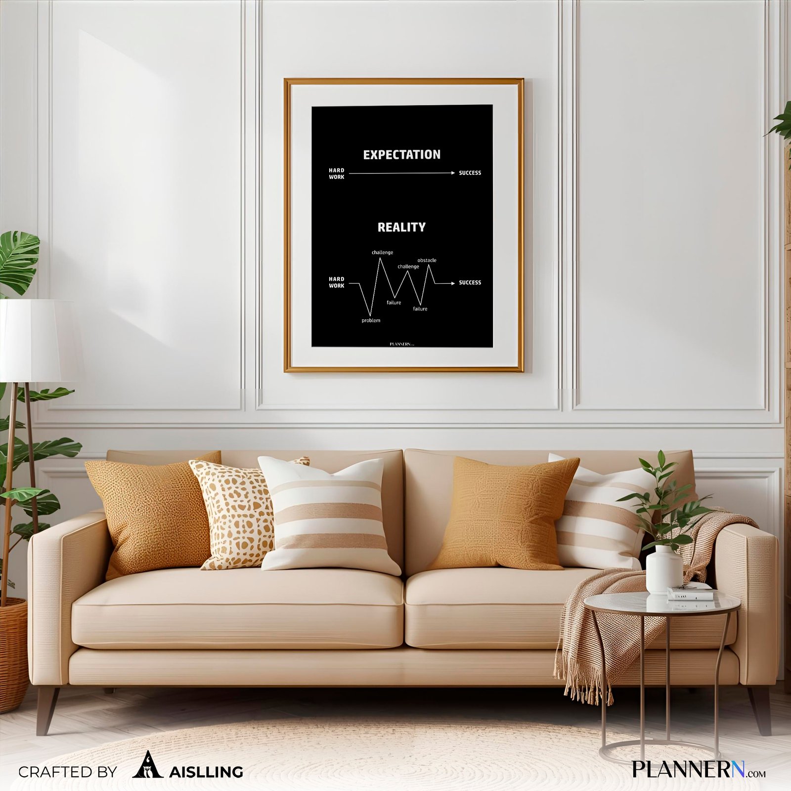 EXPECTATION and REALITY | POSTER| Digital Download