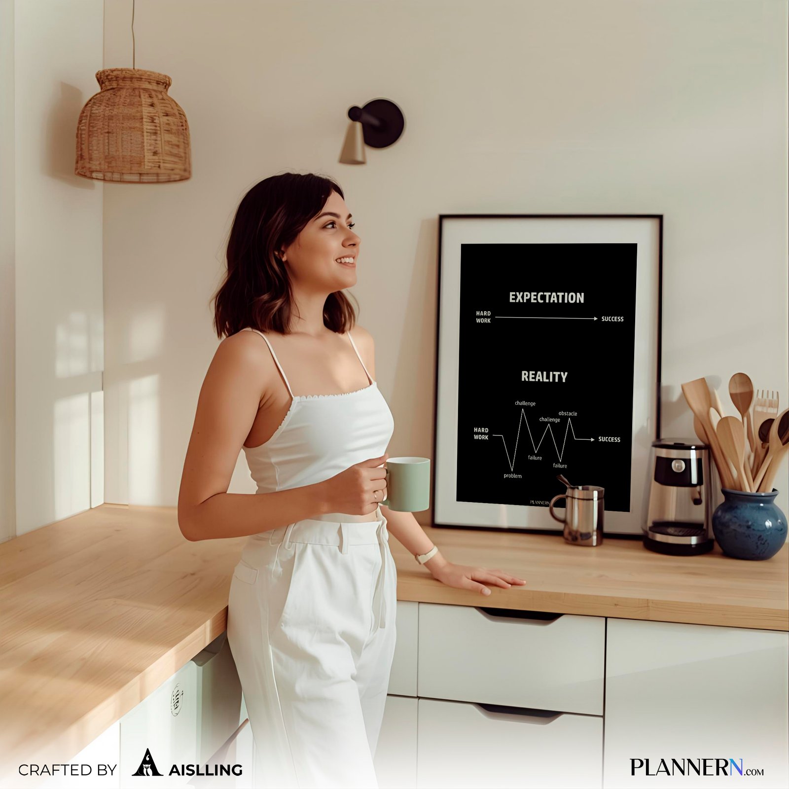 EXPECTATION and REALITY | POSTER| Digital Download