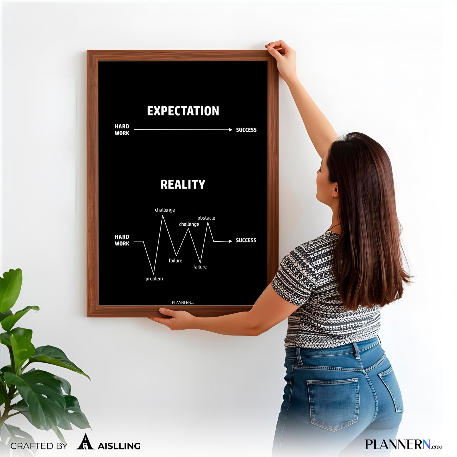 EXPECTATION and REALITY | POSTER| Digital Download
